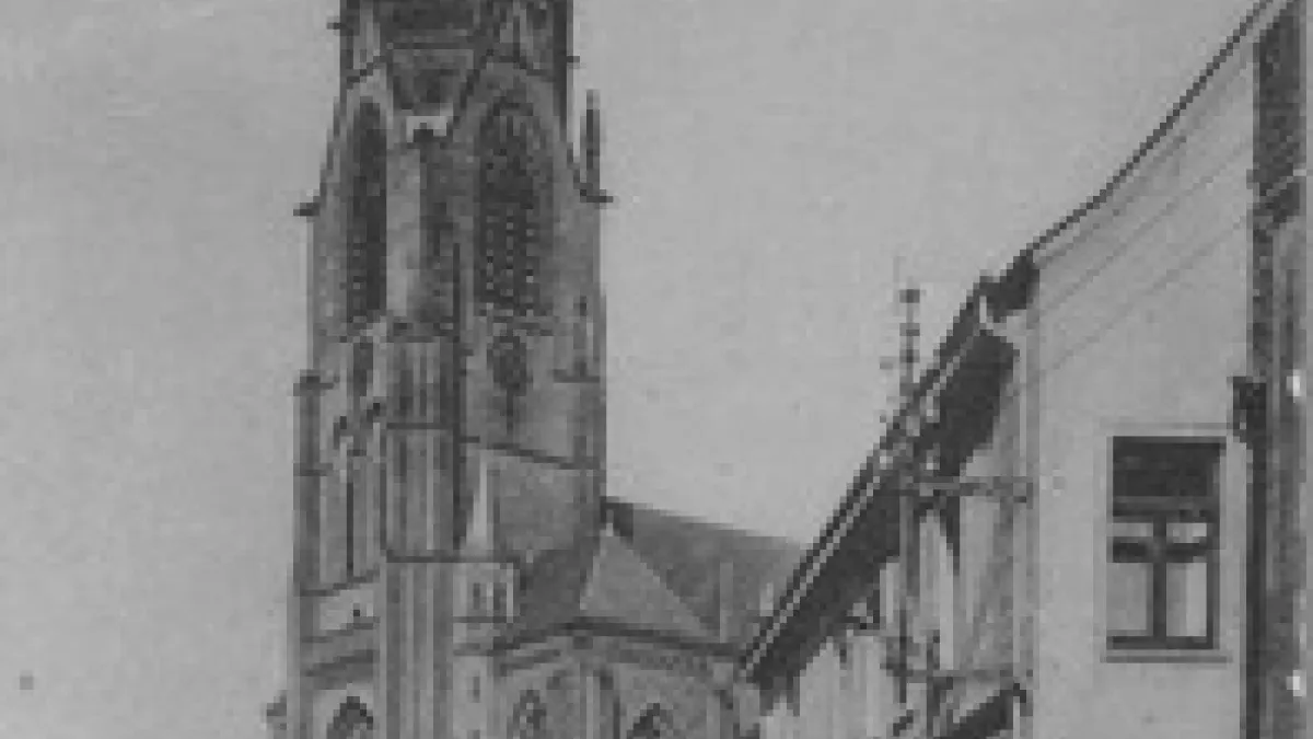 Turm der Anrather Pfarrkirche