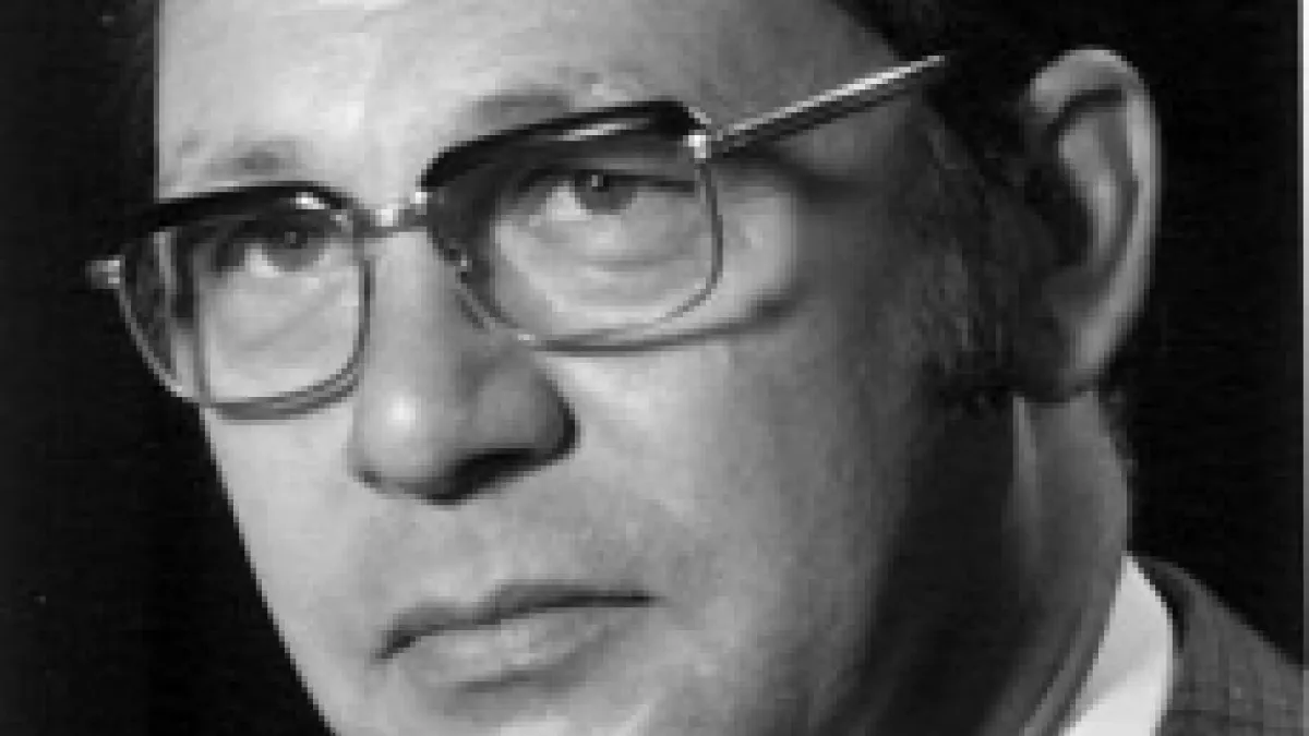 Dr.Hans Lamers, erster Bürgermeister der Stadt Willich 1970-1979