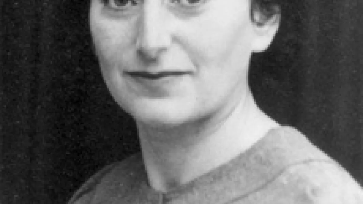 Portrait von Erna Servos