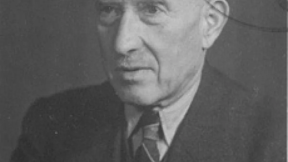 Portrait von Siegmund Kaufmann
