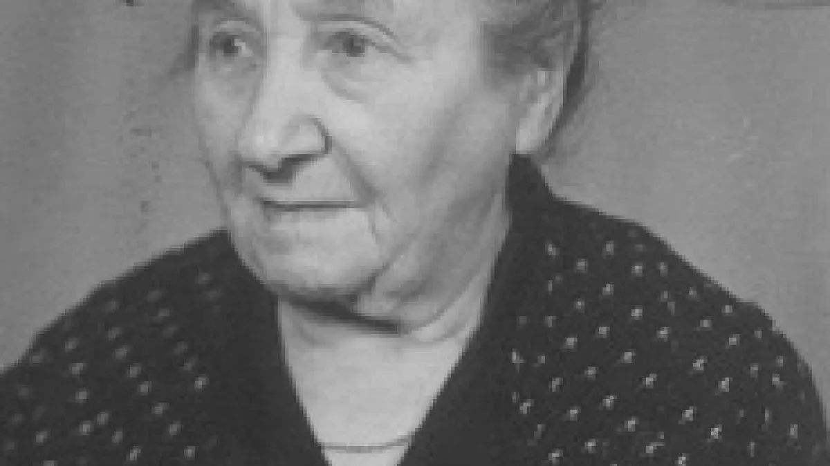 Portrait der Schiefbahner Jüdin Sophie Wallach