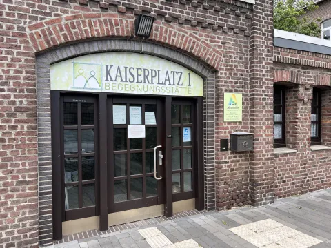 Begegnungsstätte Willich Kaiserplatz Eingangsbereich