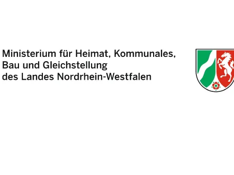 Bildmarke des Ministeriums für Heimat, Kommunales, Bau und Gleichstellung des Landes Nordrhein-Westfalen