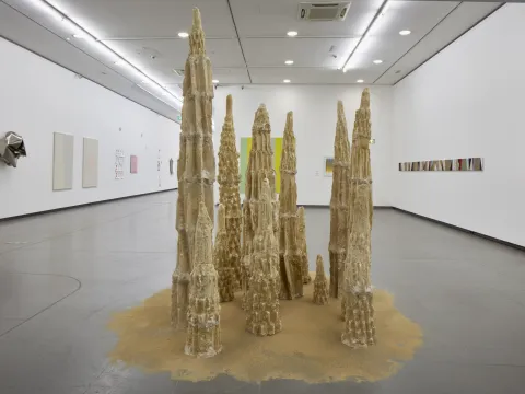 Installation des Künstlers Jachym Fleig