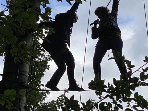 Klettern Teamevent Ausbildungstag 2023