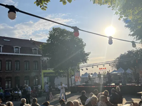 BM und Delegation in Linselles 80 Jahre Kriegsende