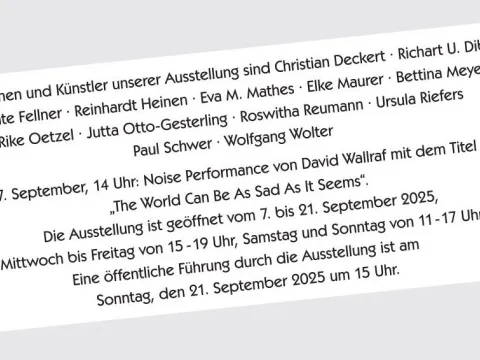 Kunstverein Willich Kunstverein Willich 