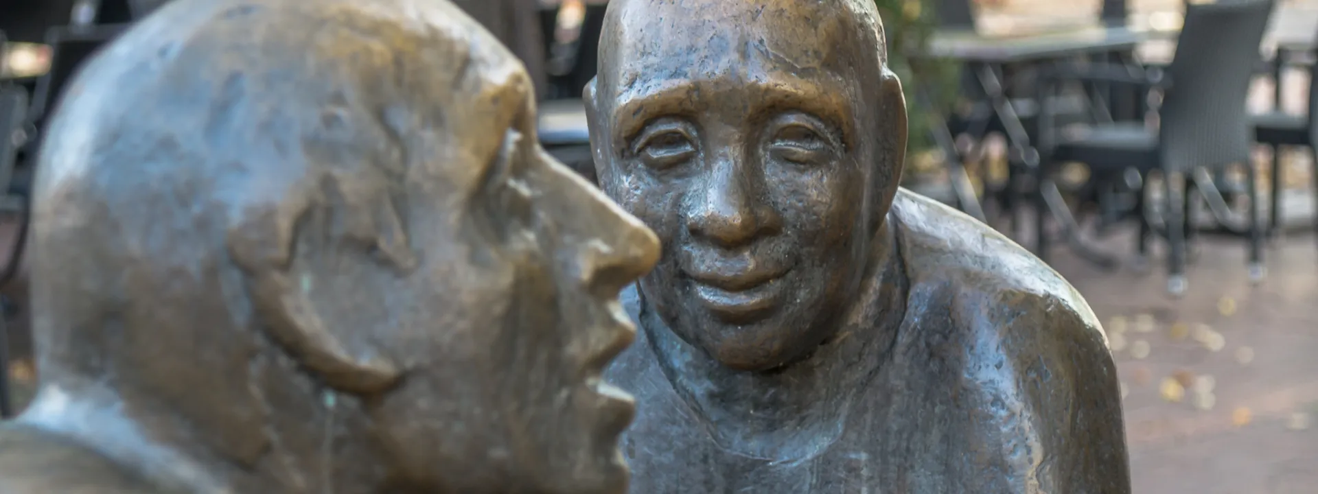 Bronze-Skulptur Dialog in Neersen