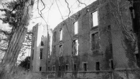 Schloss Neersen zerstört