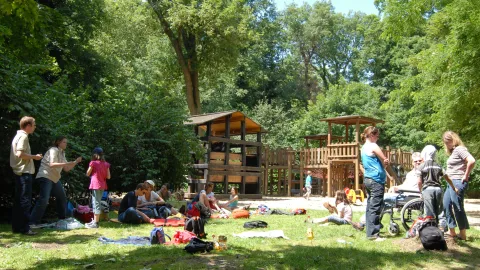 Spielplatz im Schlosspark 