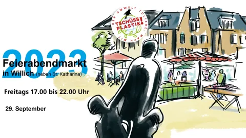 Feierabendmarkt in Willich Grafik