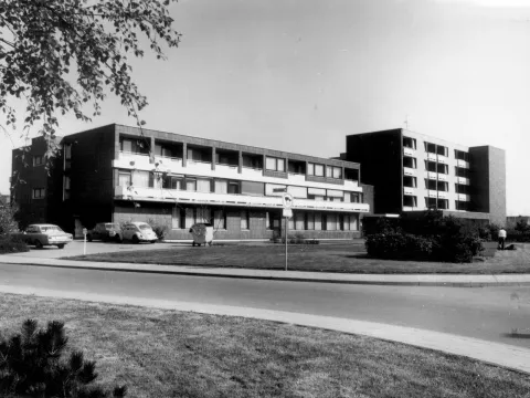 Ansicht des Altenheims Moosheide