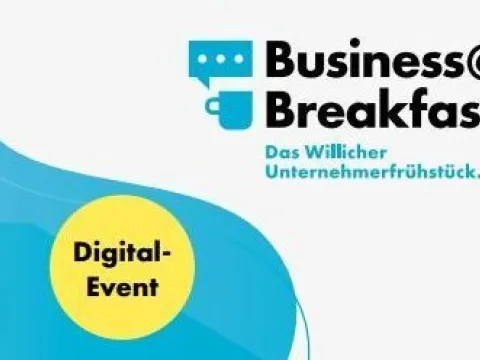 Logo Veranstaltung Businee@breakfast WiFö Willich Eillicher  n