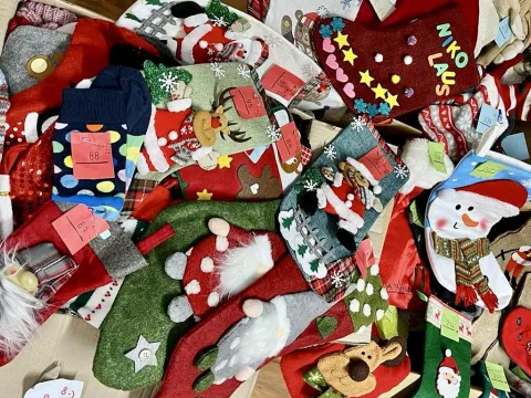 Socken für die Nikolaus-Socken-Suche