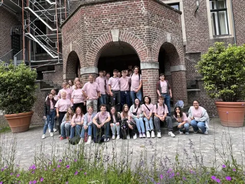 Besuch LMG mit High School aus South Bend