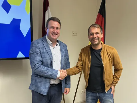 Edgars Avotiņš und BM Pakusch in Smiltene 