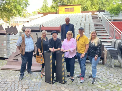 Gruppenbild PK Abschluss Festspiele 2024
