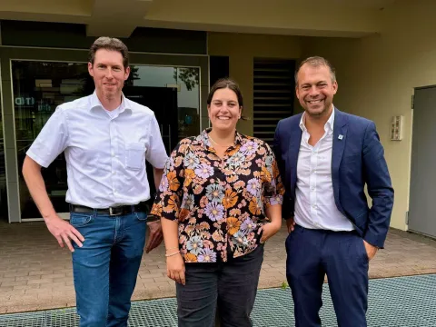 Vorstellung Alina Nicolaye  mit Pakusch und Hehnen   