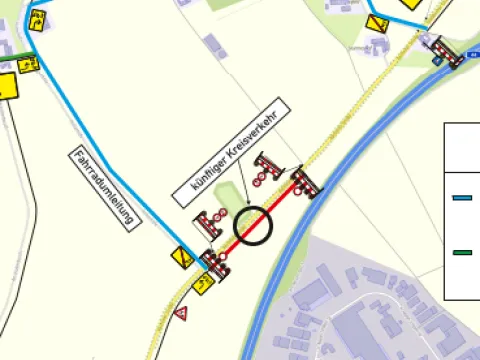 Vollsperrung Aachener Straße