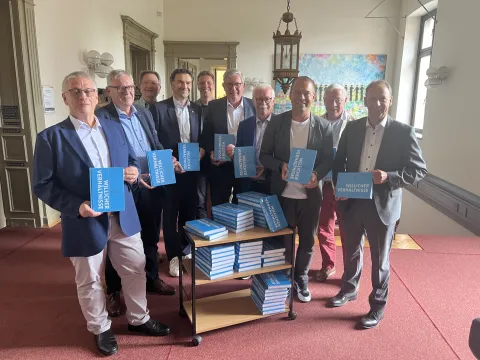 Gruppe bei Vorstellung Willicher Verhältnisse 