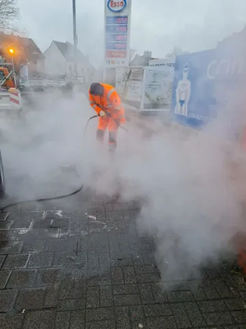 GBW mit Heißwasser am Start
