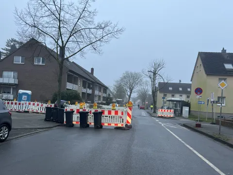 Virmondstraße Baustelle  02 2025 