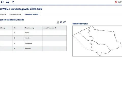 Screenshot WEP 