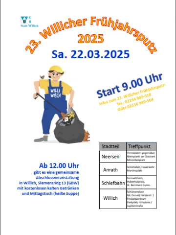 Plakat für Willi Wisch