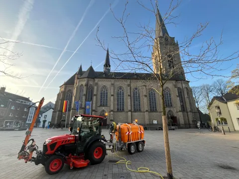 Baumbewässerung GBW Markt Willich 