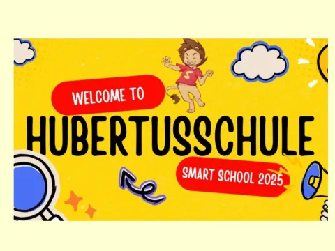 Grafik Hubertusschule Smartschool 