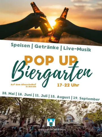 Pop up Biergarten 2025