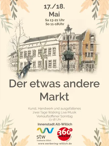 Plakat der etwas andere Markt