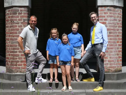 Kinderprinzessin Trio auf Schloss Neersen