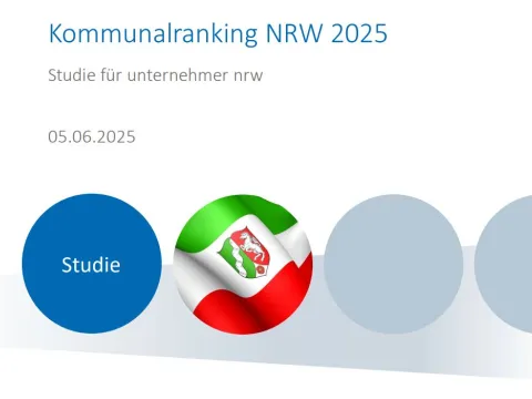 Cover Kommunalranking NRW 2025 
